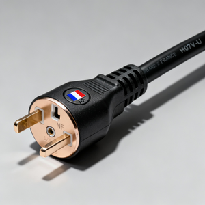 Câble d'alimentation universel pour propriétaires de locaux à louer en France, large compatibilité pour les appareils électroniques des locataires, adapté aux appartements - Product Image 1