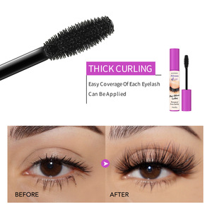 Máscara de Pestañas 4 en 1, Resistente al Agua y al Sudor, Sin Manchas, Larga Duración, Extensión de Pestañas, Volumen y Longitud, Maquillaje Cosmético - Product Image 3