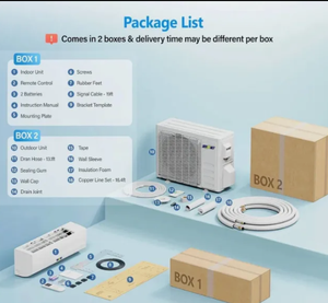 Aire Acondicionado Portátil de 18000 BTU de Calidad Confiable, Ahorro de Energía Solar para Exteriores, Certificado CE, AC Split AC/DC-12K 18K 24K AC/DC Hy - Product Image 3