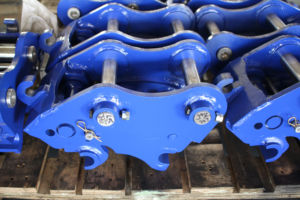 Baumaschinen zubehör Hydraulische Anhänger kupplung Mini bagger Schnell kupplung mit Baggers chaufel Schnell kupplungen - Product Image 5