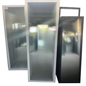 Vitrina Refrigerada de Doble Temperatura con Puerta de Vidrio para Supermercados, Exhibición Transparente para Yogur en Botella, Fácil Organización del Stock - Product Image 3