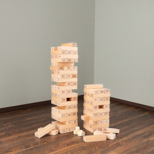 Nhà Máy Trực Tiếp 99 Chiếc Tháp Gỗ Trò Chơi Uống Nước Cho Người Lớn Khối Xếp Chồng Bằng Gỗ Đồ Chơi Xếp Chồng Tháp Say Rượu - Product Image 6