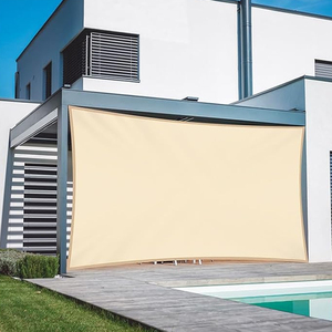 Toldo Vela <span class=keywords><strong>rectangulaire</strong></span> imperméable et respirant anti-UV pour terrain de tennis / Voile d'<span class=keywords><strong>ombrage</strong></span> solaire 3x3m - Product Image 1