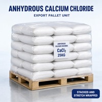 Chlorure de calcium anhydre en poudre, haute pureté, qualité industrielle, produit chimique