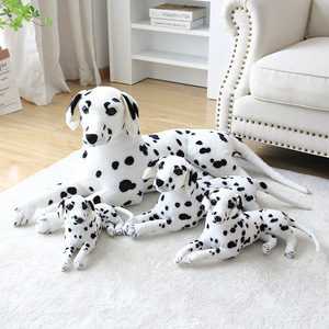 Peluche chien collie tacheté Migruo avec fourrure courte et rembourrage en coton PP - Product Image 3