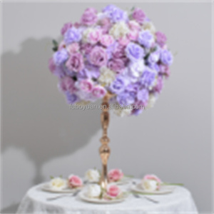 Altri fiori decorativi e piante di lusso personalizzato decorazione di nozze Color lavanda <span class=keywords><strong>viola</strong></span> Set di fiori centrotavola fila di fiori - Product Image 4
