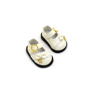 รองเท้าตุ๊กตาเด็กผู้หญิงสำหรับ<span class=keywords><strong>ตุ๊กตา</strong></span>ผ้าฝ้ายขนาด 20 ซม. รองเท้าหนัง เสื้อผ้า<span class=keywords><strong>ตุ๊กตา</strong></span> และอุปกรณ์เสริมสำหรับแต่งตัว - Product Image 4