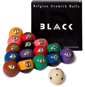 Bille en résine phénolique <span class=keywords><strong>de</strong></span> qualité professionnelle <span class=keywords><strong>Aramith</strong></span> 57,2 mm pour les tournois <span class=keywords><strong>de</strong></span> <span class=keywords><strong>billard</strong></span> et <span class=keywords><strong>de</strong></span> snooker - Product Image 1