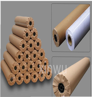 Papel de Impresión Profesional Biodegradable de Doble Cara para Plotter, 60gsm 70gsm, Papel de Corte CAD en Rollo para Cinturones y Corbatas