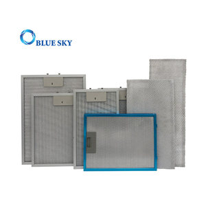 맞춤형 알루미늄 메쉬 그리스 필터 범위 후드 필터 - Product Image 2