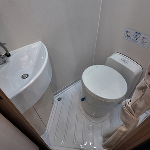 Poubelle de chasse par gravité anti-puant avec réservoir de retenue de rouleau <span class=keywords><strong>pour</strong></span> RV, <span class=keywords><strong>camping</strong></span>-<span class=keywords><strong>car</strong></span>, caravane, yacht W5000 - Product Image 6