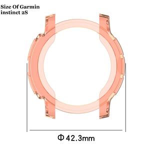 Funda protectora de TPU transparente para <span class=keywords><strong>Garmin</strong></span> Instinct2 Funda de reloj de TPU suave para <span class=keywords><strong>Garmin</strong></span> <span class=keywords><strong>Instinct</strong></span> 2 S - Product Image 6