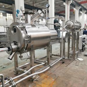 Équipement de séchage à solvant organique Séchoir à râteau pour sirop d'érable Séchoir à pâte de grain fermenté Séchoir à râteau sous vide à arbre à palettes - Product Image 4