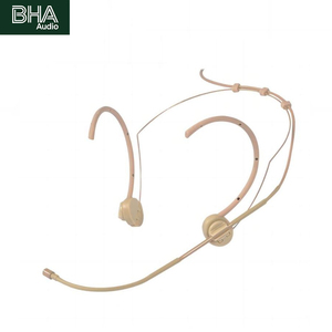 Microphone <span class=keywords><strong>Casque</strong></span> Condensateur BHA H12 avec Crochet d'Oreille, Couleur Chair, pour Formation et Guide Touristique, Prix de Gros Usine (12 ans d'expérience), OEM CE FC - Product Image 1