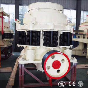 Concasseur à cône Symons PSG1300 de 4,25 pieds pour le concassage fin de pierres dures 150 TPH, idéal pour l'extraction de minerai de chrome et de cuivre, avec moteur et roulement intégrés. - Product Image 3