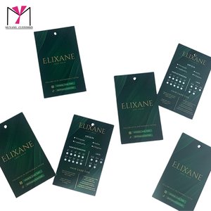 Étiquettes personnalisées MUYANG en tissu tissé, durables, pour perruques et extensions capillaires, à coudre sur casquettes en filet pour la vente - Product Image 4