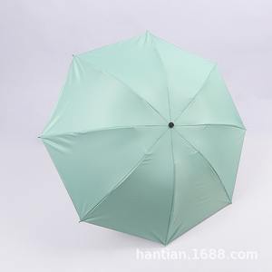 Promotion Usine : <span class=keywords><strong>Parapluie</strong></span> Créatif Minimaliste à Trois Plis <span class=keywords><strong>Inversé</strong></span>, Tige Argentée, Caoutchouc, Protection Solaire UPF>50, Imperméable - Product Image 3