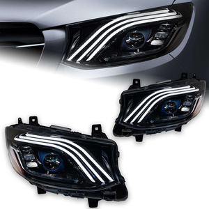 Fari Diurni Migliorati per Mercedes <span class=keywords><strong>Sprinter</strong></span> W907 2019, Nuovi Accessori <span class=keywords><strong>Auto</strong></span> 12V, Luci Diurne Abbaglianti/Anabbaglianti, Lampadine H4 5000K 25W 8000 - Product Image 1