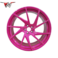 Rines Monobloque Forjados Personalizados de 18 19 20 21 22 Pulgadas 5*114.3 con Diseño de Rayos Afilados y Cóncavos Profundos para Audi A4 A5 A6 Volkswagen Toyota