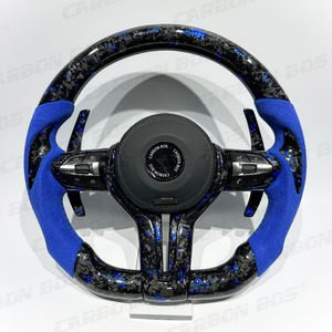 Venta Directa de Fábrica de Volantes Personalizados de Fibra de Carbono Azul Forjado para <span class=keywords><strong>BMW</strong></span> E46 F30 F50 F31 F35 E90 E92 E45 F80 - Product Image 3
