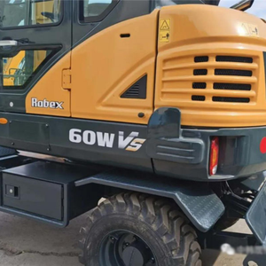 Performances de stabilité, excavatrice Hyundai R60WVS d'occasion, 6 tonnes, moteur, boîte de vitesses, composants d'origine - Product Image 4