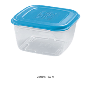 Gio Style Square Airtight Container 1.5 L 16 × 16 × 9 h cm - Product Image 3