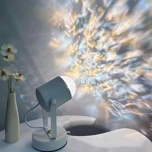 Динамическая лампа-имитация водной ряби для помещений и улицы, рождественская, IP44, напольная, для фотосъемки, создающая атмосферу заката - Product Image 2