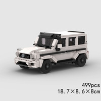 Vente Flash : Blocs de Construction Éducatifs en Plastique ABS Compatibles MOC pour Voitures de Course et SUV, Idéaux pour Cadeaux d'Entreprise