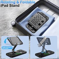 Station de charge sans fil 6-en-1 multifonctionnelle pour appareils Apple : Support de charge pour iPad/iPhone 17/16/15/Apple Watch/AirPods
