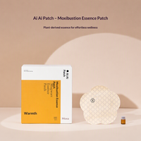 Patchs chauffants à l'huile essentielle d'armoise pour moxibustion des épaules, de la colonne lombaire, du nombril et des pieds