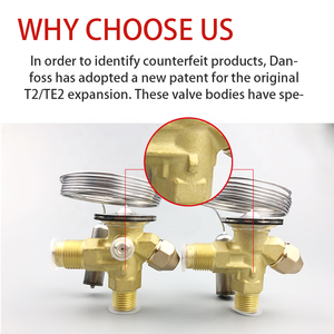 सर्वोत्तम मूल्य t2 t2 r404a R22 प्रशीतन भाग पीतल थर्मल विस्तार वाल्व एयर कंडीशनिंग वाष्पीकरण के लिए - Product Image 2