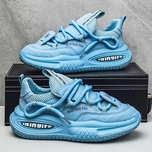 Chaussures de sport montantes à lacets de haute qualité pour hommes, légères, respirantes et confortables, vente en gros - Product Image 3