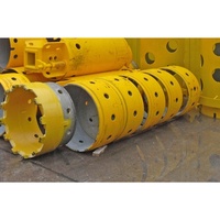 Tube de gainage FAE pour pieux, garantie de qualité, pour pieux forés, gainage double paroi, gainage simple paroi, pièces de rechange de haute précision pour fondations
