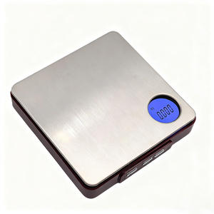 <strong>High</strong> Precise Digital Pocket Jewelry <strong>Scale</strong> 0.01g Weight LCD Display Battery-Powered Maximum 1kg <strong>Recommendation</strong> Silver 200g - Product Image 4