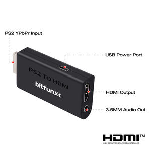 ตัวแปลงที่รองรับ bitfunx HD อะแดปเตอร์เสียงสำหรับ Ps2วิดีโอพร้อมสาย USB สำหรับ Sony PlayStation 2 PS2อะแดปเตอร์ PS3 HD - Product Image 6