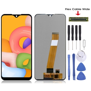 Câble flexible d'écran LCD TFT PLS d'origine large pour Samsung Galaxy A01 A02S A03S A5 A7 A8 A41 <span class=keywords><strong>A52</strong></span> avec assemblage complet de numériseur - Product Image 1