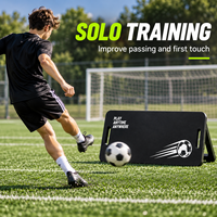 Planche de rebond portable pour l'entraînement au football, pour les passes, le premier toucher et le contrôle du ballon