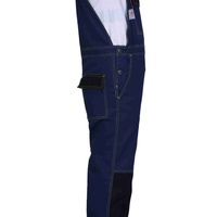 Salopette de travail en coton ignifuge NFPA2112, résistante aux flammes, antistatique, jeans de travail, salopette