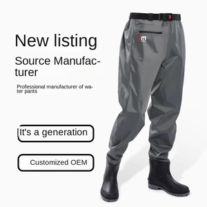 กางเกงไนลอนระบายอากาศสำหรับตกปลาพร้อมเข็มขัดปิดรองเท้าสำหรับตกปลาบินกลางแจ้งใช้ได้ทั้งชายและหญิงกันน้ำ - Product Image 3