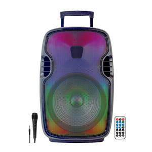 Haut-parleurs portables 15 pouces haut-parleur de <span class=keywords><strong>voiture</strong></span> fête karaoké haut-parleur professionnel - Product Image 2