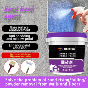 Colle liquide pour roche, colle de jardin, agent fixateur de sable, utilisé pour réparer les nids-de-poule sur les sols en ciment ou les routes sablonneuses, peut être mélangé à de l'eau - Product Image 5