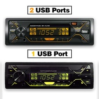 Autoradio 1din 7388ic, autoradio haute puissance avec Bluetooth mains libres, FM, SD, USB, télécommande, contrôle par application, lecteur MP3 pour voiture