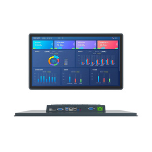 <span class=keywords><strong>Ordinateur</strong></span> industriel tout-en-un avec écran tactile Android/Linux/Win10/11, intégré/mural/de bureau, sans ventilateur - Product Image 1