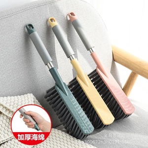 Brosse à balayer le lit à long manche, poils doux en nylon, brosse à dépoussiérer pour le nettoyage de la chambre - Product Image 1