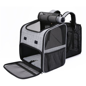 กระเป๋าใส่สัตว์เลี้ยงแบบขยายได้ ระบายอากาศได้ดี ใช้ได้ทุกฤดู - Product Image 1