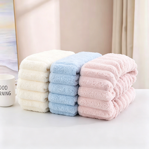 Toalla de Baño de Felpa de Coral de Color Sólido, de Poliéster, con Super Absorción de Agua, Secado Rápido, Ecológica, para Hogares, Playas, Spas y Hoteles - Product Image 3