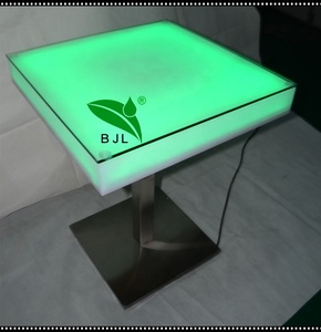 Night Club Furniture Waterproof Led Lighted Acrylic <strong>square</strong> <strong>bar</strong> <strong>Table</strong> - Product Image 3