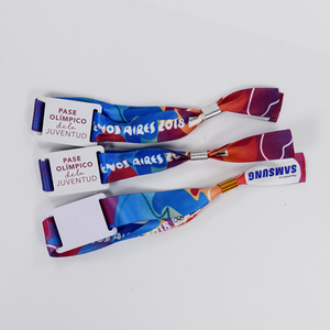 באיכות גבוהה מותאם אישית rfid nfc בד wristband בד wristband עם תג nfc עבור אירוע פסטיבל - Product Image 5