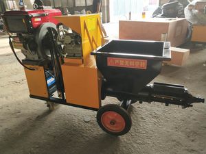 Ingénierie et <span class=keywords><strong>construction</strong></span> de maisons Offre Spéciale diesel moteur machine de pulvérisation de <span class=keywords><strong>mortier</strong></span> - Product Image 5
