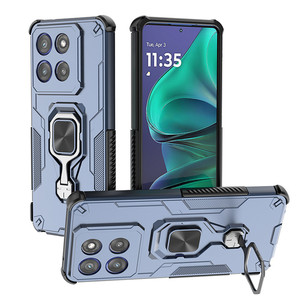 Funda de teléfono con soporte de anillo magnético de lujo para Moto Edge 60 Stylus/Edge 60 Neo cubierta antichoque - Product Image 1